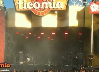 Princípio de incêndio atinge palco em show da dupla Iguinho e Lulinha