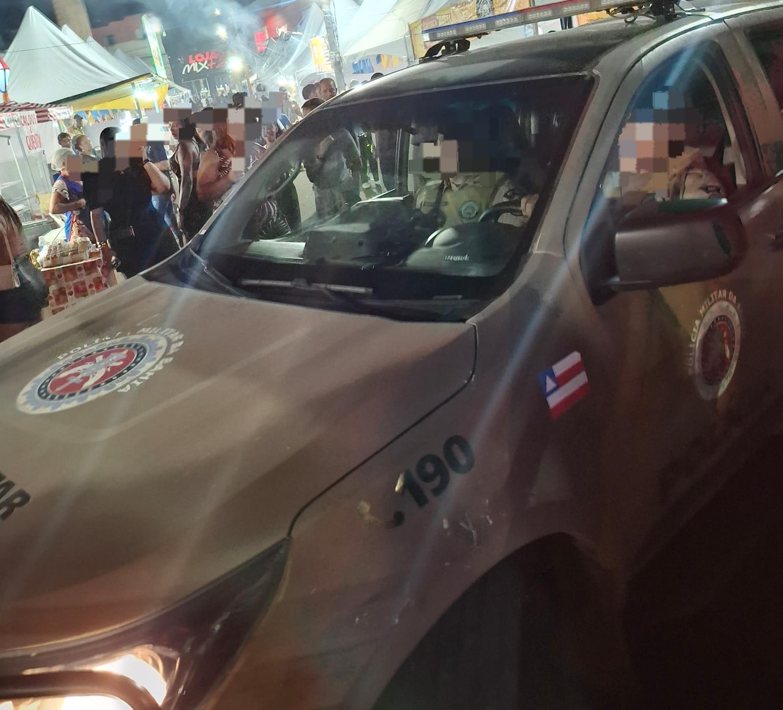 Homem é conduzido por posse de droga e desacato durante São João de Itaberaba