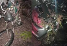 Dois jovens morrem após batida entre moto e carro