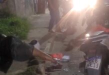 Cantor 7Kssio se envolve em acidente com motos e sofre ferimento na perna