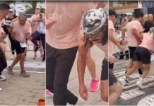 Bell Marques passa mal durante corrida em Fortaleza Bell Marques passa mal durante corrida em Fortaleza