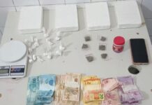 Traficante é preso em flagrante no bairro Jardim das Palmeiras, em Itaberaba Traficante é preso em flagrante no bairro Jardim das Palmeiras, em Itaberaba