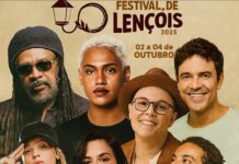 Confira as atrações do Festival de Lençóis 2025