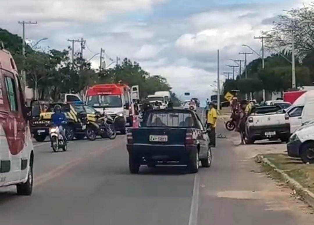 Tragédia na BA-046: grave acidente entre motos deixa três feridos em Itaberaba