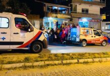 Motociclista grávida fica ferida após tentar desviar de cachorro e sofrer acidente Motociclista grávida fica ferida após tentar desviar de cachorro e sofrer acidente