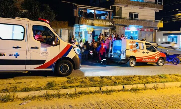 Motociclista grávida fica ferida após tentar desviar de cachorro e sofrer acidente