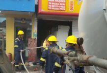 Incêndio atinge empresa no centro de Ipirá