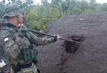 Policia desativa forno usado para produção ilegal de carvão vegetal em Ibicaraí Policia desativa forno usado para produção ilegal de carvão vegetal em Ibicaraí