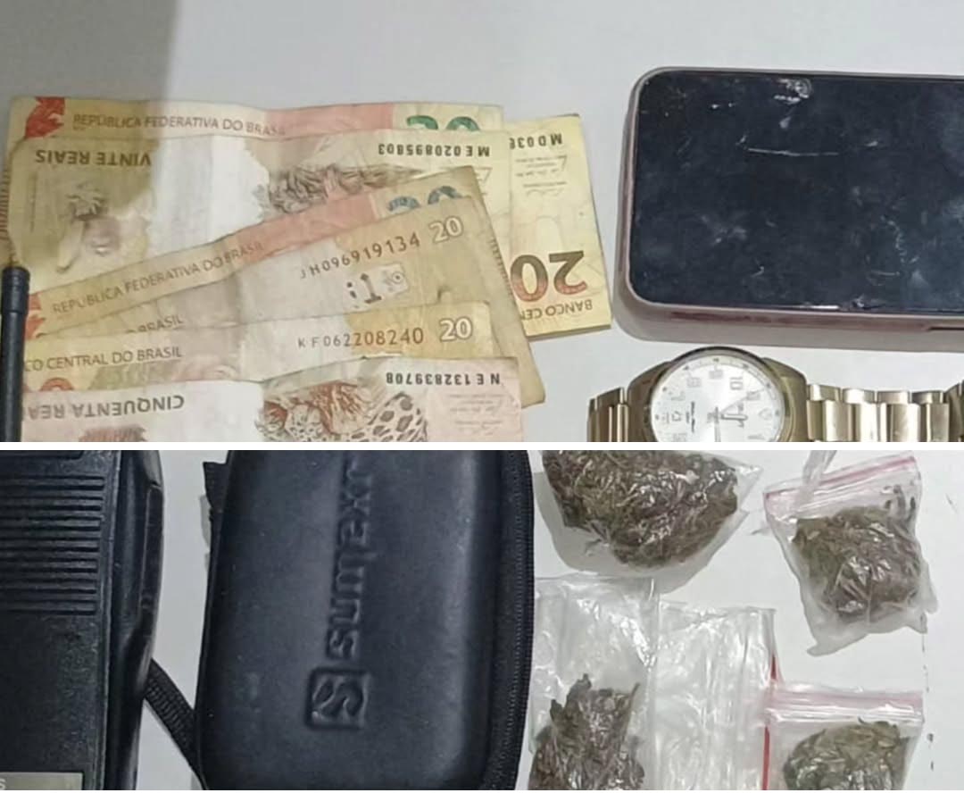 Homem é preso após denuncia relacionada ao tráfico de drogas em Iaçu