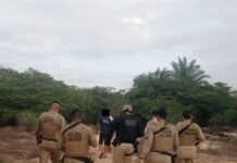 Polícias Civil e Militar prendem suspeito de tráfico de drogas e porte ilegal de arma em operação conjunta em Iaçu