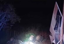 Acidente na BR-242 em Andaraí deixa uma pessoa morta e duas feridas Acidente na BR-242 em Andaraí deixa uma pessoa morta e duas feridas