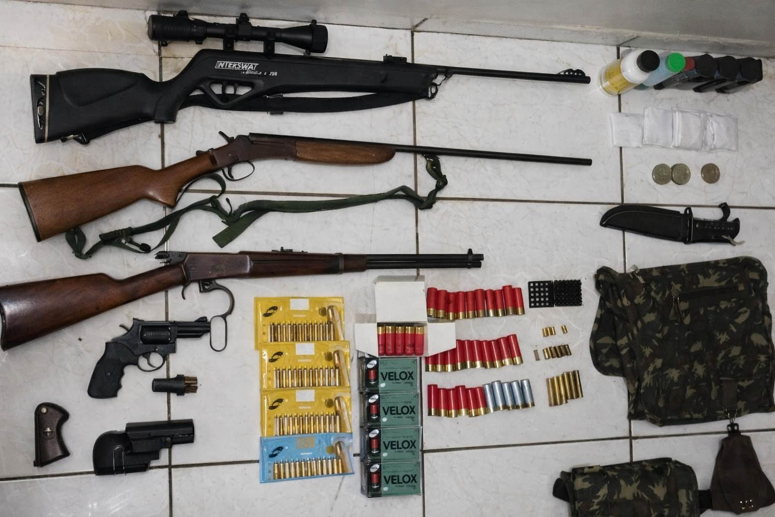 Policia apreende armas de fogo durante ação em Sobradinho