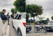 SMTT e PRF realizam Operação Rodovida na BR-242 em Itaberaba SMTT e PRF realizam Operação Rodovida na BR-242 em Itaberaba e retiram veículo adulterado de circulação