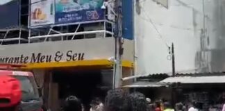 Princípio de incêndio é registrado no restaurante Meu e Seu, no centro de Itaberaba Princípio de incêndio é registrado no restaurante Meu e Seu, no centro de Itaberaba