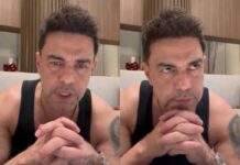 Zezé Di Camargo pede retirada de Especial de Natal do SBT após participação de Lula na inauguração do SBT News Zezé Di Camargo pede retirada de Especial de Natal do SBT após participação de Lula na inauguração do SBT News