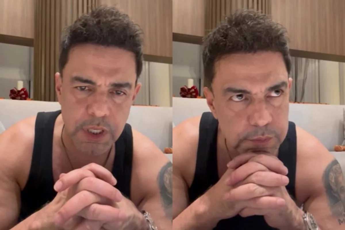 Zezé Di Camargo pede retirada de Especial de Natal do SBT após participação de Lula na inauguração do SBT News