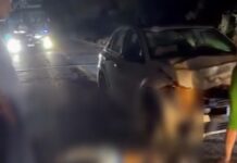 Homem morre em colisão frontal entre carro e motocicleta na BR-122 Homem morre em colisão frontal entre carro e motocicleta na BR-122