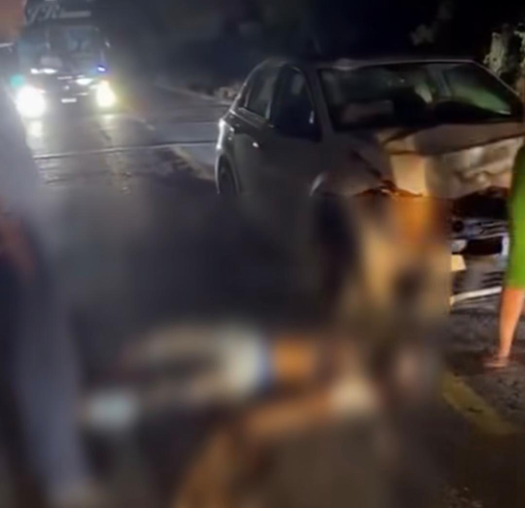 Homem morre em colisão frontal entre carro e motocicleta na BR-122