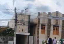 Incêndio atinge Câmara de Vereadores de Itaberaba