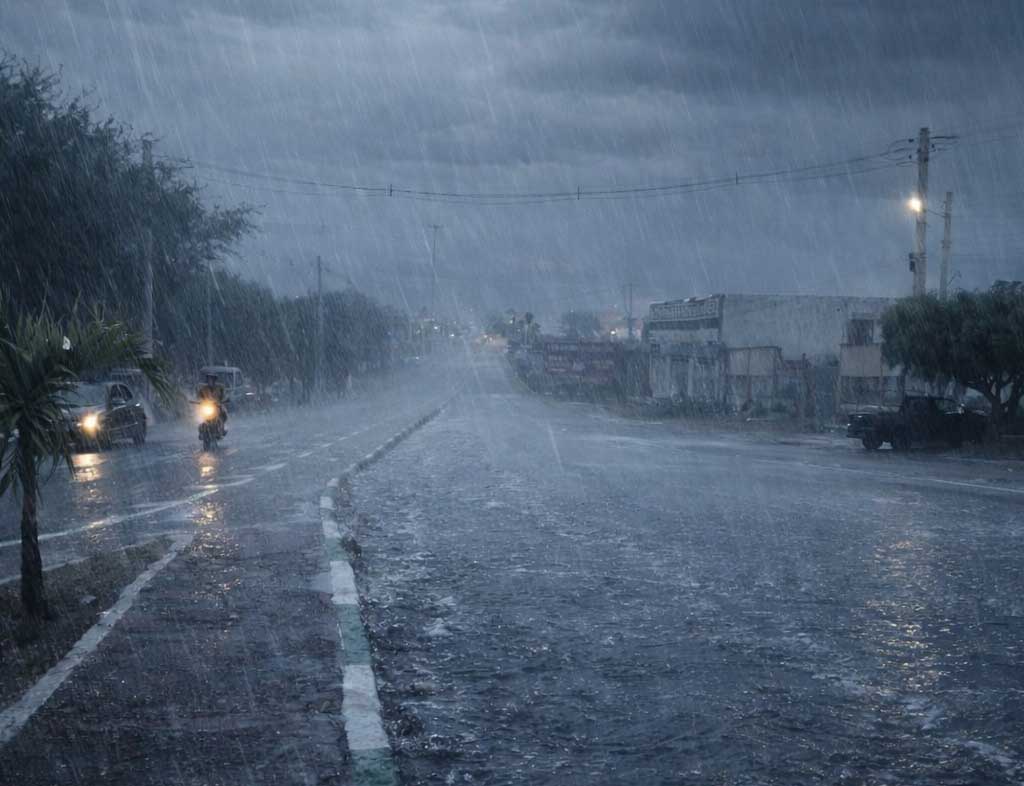 Inmet emite alerta para chuvas intensas em mais de 300 cidades da Bahia
