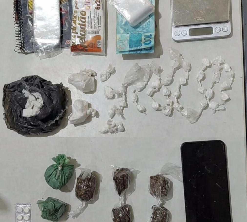 CIPE Chapada apreende drogas durante ação policial em Itatim