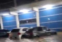 Forte chuva provoca alagamentos em Itaberaba; Instituto do Rim ficou inundado
