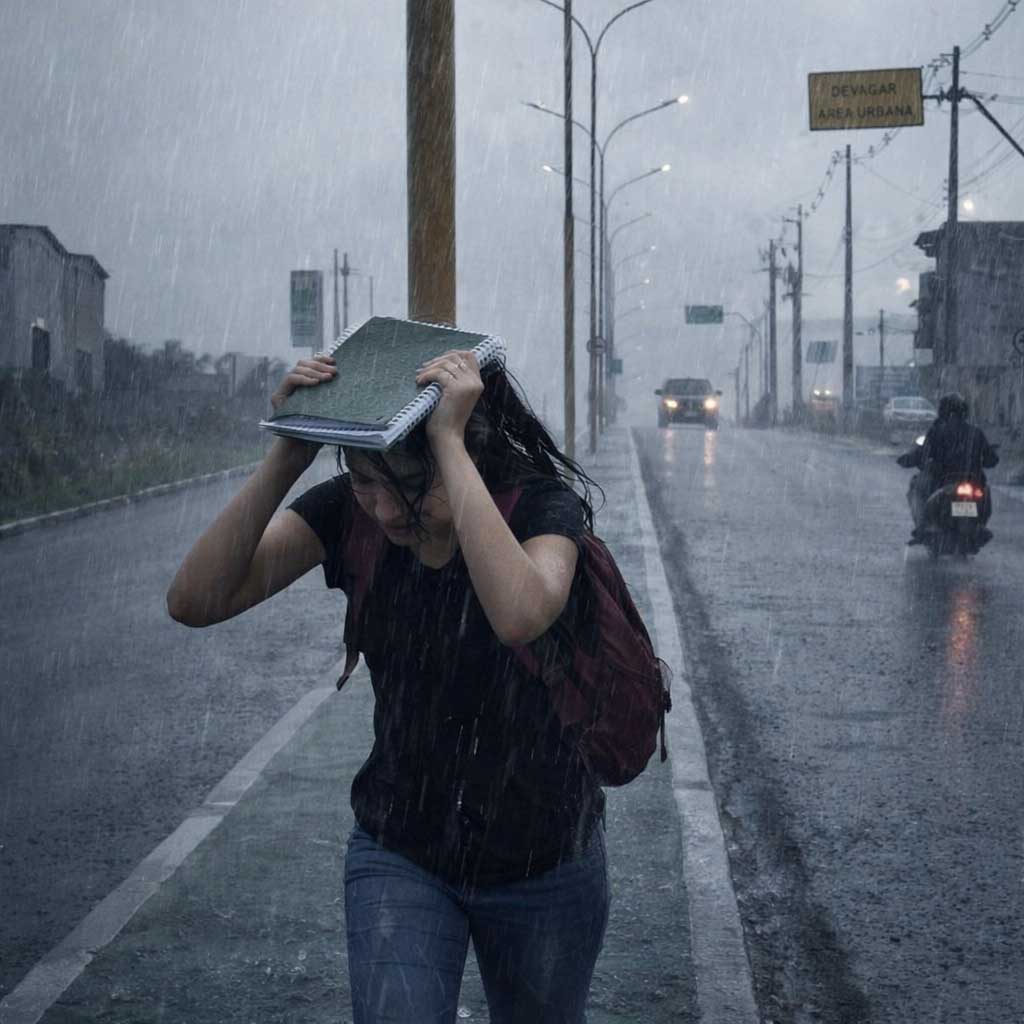 Inmet emite alerta de chuvas intensas para Itaberaba