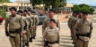 Itaberaba recebe reforço policial com início do Estágio Supervisionado de 44 alunos soldados Itaberaba recebe reforço policial com início do Estágio Supervisionado de 44 alunos soldados