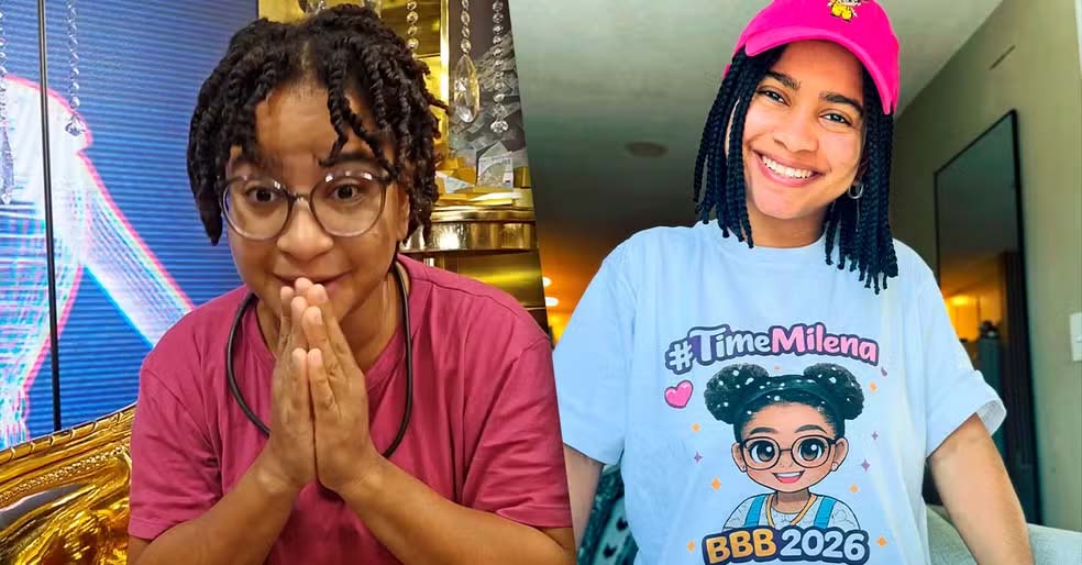 Milena, do BBB 26, tem pesadelo com a irmã gêmea sem saber que ela havia sofrido acidente