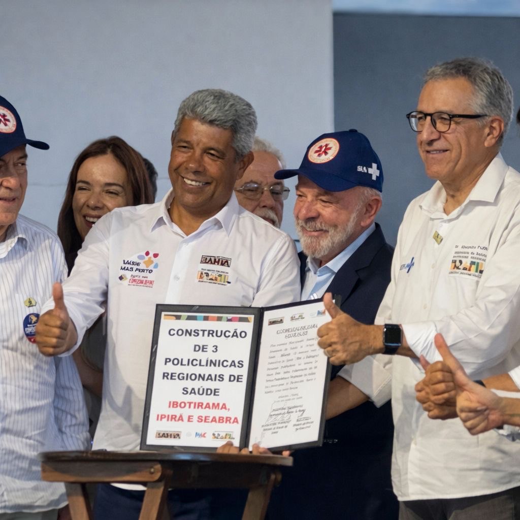 Ipirá é contemplada com Policlínica Regional de R$ 30 milhões após autorização do governador Jerônimo