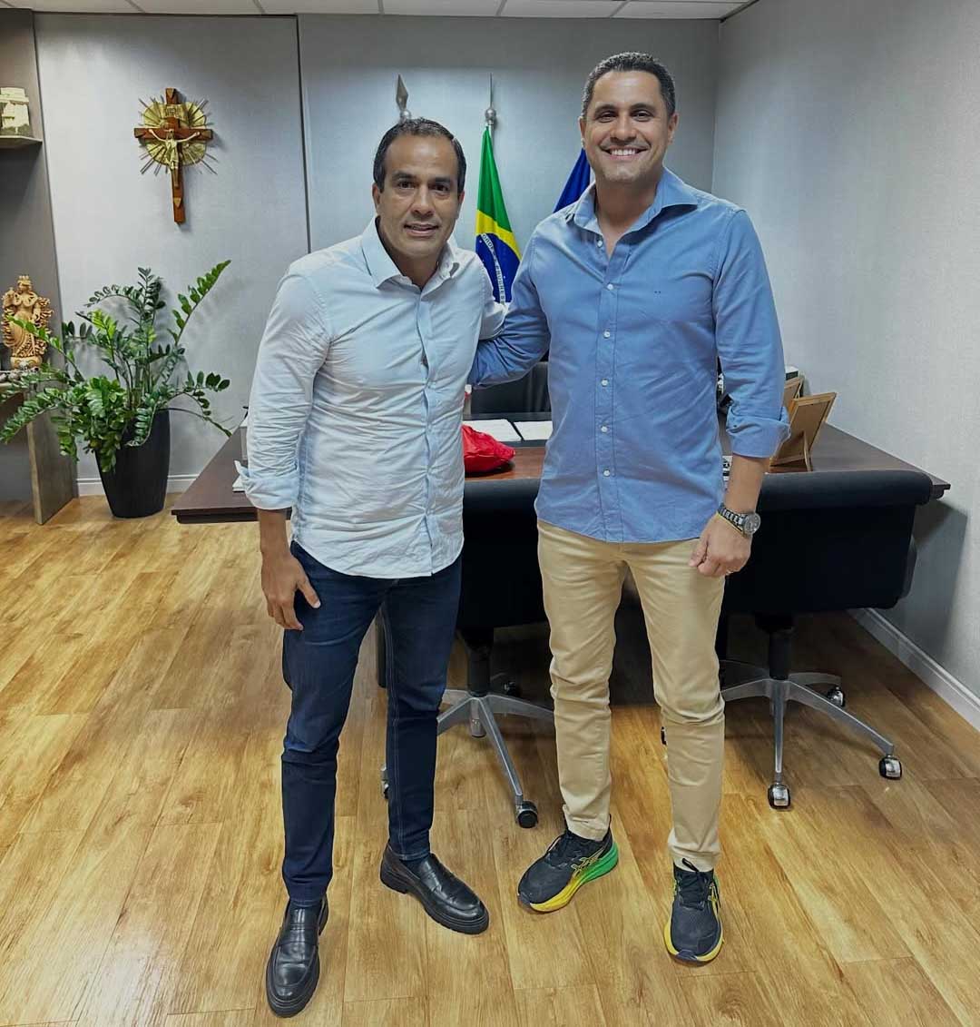 Ricardo Mascarenhas se reúne com Bruno Reis para discutir o futuro da Bahia e gestão pública