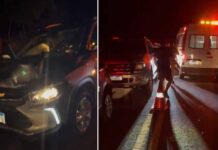 Grave acidente entre carro e moto é registrado na BA-046 entre Itaberaba e Iaçu Grave acidente entre carro e moto é registrado na BA-046 entre Itaberaba e Iaçu