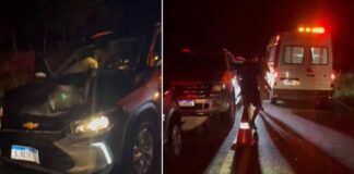 Grave acidente entre carro e moto é registrado na BA-046 entre Itaberaba e Iaçu Grave acidente entre carro e moto é registrado na BA-046 entre Itaberaba e Iaçu