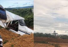 Irmão de deputado federal e piloto ficam feridos após avião fazer pouso forçado na Bahia Irmão de deputado federal e piloto ficam feridos após avião fazer pouso forçado na Bahia