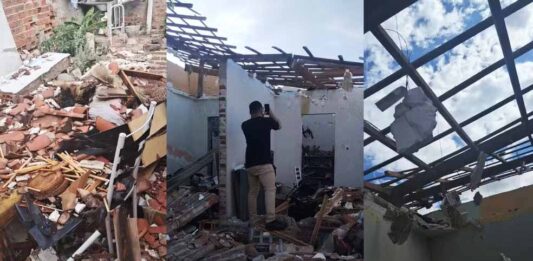 Policial militar sofre graves queimaduras após explosão de gás em casa Policial militar sofre graves queimaduras após explosão de gás em casa