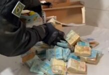 Operação apreende R$ 150 mil guardados em sacolas plásticas e caixa de sapato e prende homem Operação apreende R$ 150 mil guardados em sacolas plásticas e caixa de sapato e prende homem
