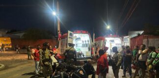 Grave acidente com motos deixa feridos em Itaberaba Grave acidente com motos deixa feridos em Itaberaba