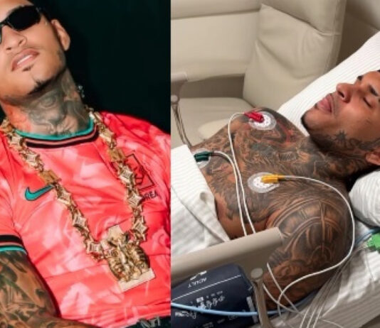Anderson Neiff passa por cirurgia após ser baleado e publica foto do quarto Anderson Neiff passa por cirurgia após ser baleado e publica foto do quarto