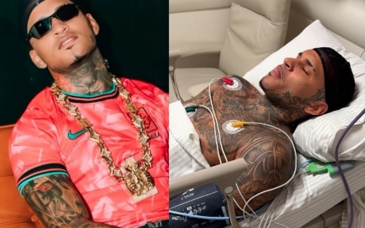 Anderson Neiff passa por cirurgia após ser baleado e publica foto do quarto