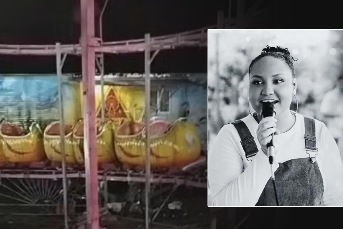 Cantora gospel morre após acidente em brinquedo de parque de diversões