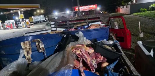 Quase uma tonelada de carne clandestina é apreendida no interior da Bahia Quase uma tonelada de carne clandestina é apreendida no interior da Bahia