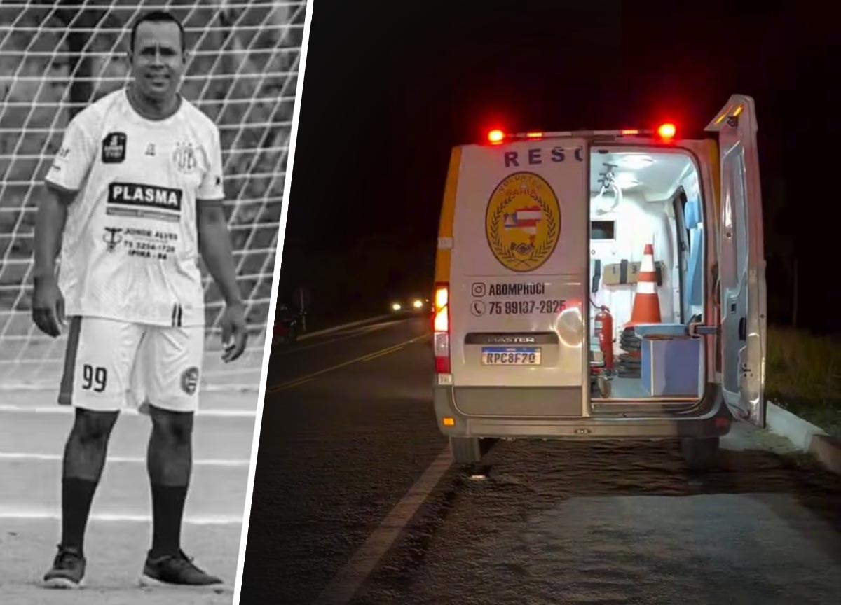Lamarque Silva Moreira morreu após ser arremessado de carro em Ipirá