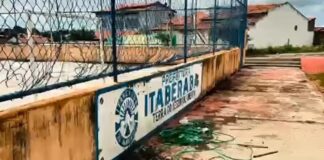 Situação de abandono da quadra do Bairro Primavera causa indignação na população de Itaberaba