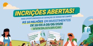 Governo da Bahia abre inscrições para editais que fortalecem turismo rural e plantas medicinais Governo da Bahia abre inscrições para editais que fortalecem turismo rural e plantas medicinais
