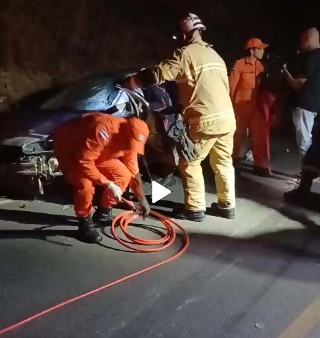 Grave acidente na BA-046 entre Itaberaba e Iaçu deixa vítima fatal e feridos
