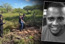 Homem é encontrado morto em cova rasa no quintal de vizinho Homem é encontrado morto em cova rasa no quintal de vizinho