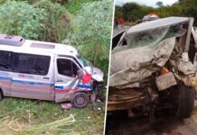 17 pessoas ficam feridas em grave acidente na BR-242 em Itaberaba 17 pessoas ficam feridas em grave acidente na BR-242 em Itaberaba