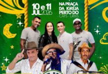 Arraiá Graça e Dulce acontece nos dias 10 e 11 de julho em Itaberaba. Confira as atrações Arraiá Graça e Dulce acontece nos dias 10 e 11 de julho em Itaberaba. Confira as atrações