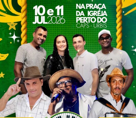 Arraiá Graça e Dulce acontece nos dias 10 e 11 de julho em Itaberaba. Confira as atrações Arraiá Graça e Dulce acontece nos dias 10 e 11 de julho em Itaberaba. Confira as atrações