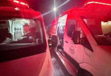 Homem mata namorado da ex-companheira e deixa mulher ferida em ataque a tiros na frente dos filhos dela Homem mata namorado da ex-companheira e deixa mulher ferida em ataque a tiros na frente dos filhos dela